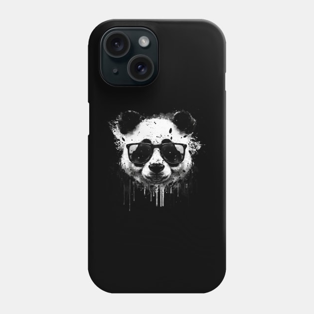 melting panda Phone Case by myepicass