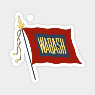 The Wabash Railroad Magnet