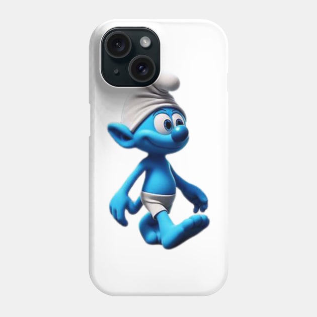 Smurf Cat Phone Case by Fashionkiller1