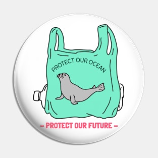 Save The Ocean Save The Planet Pin