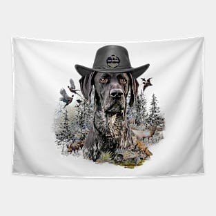 German Shorthaired Pointer,  Hunting dog Tapestry