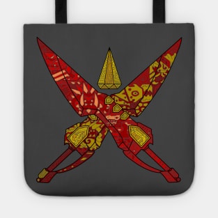 Monster hunter Dual Blades lined Tote