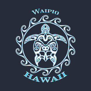 Waipio Tribal Sea Turtle Summer T-Shirt