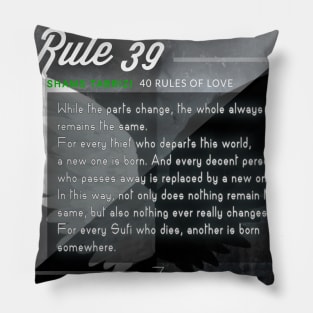 40 RULES OF LOVE - 39 Pillow