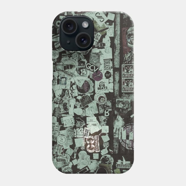 New York Vintage Stickers Phone Case by eleonoraingrid