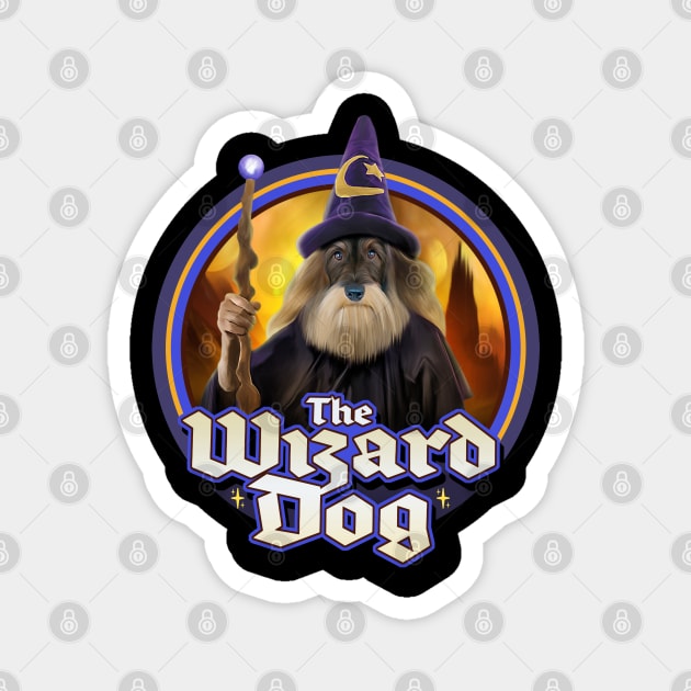 The wizard dog Magnet by Puppy & cute