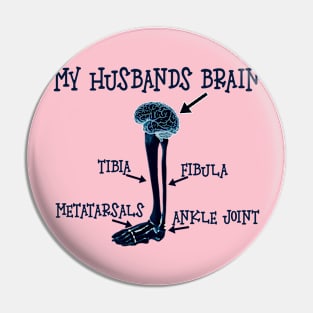 my husbands brain. Pin