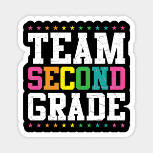 Team 2nd Second Grade - 1st Day of School Magnet