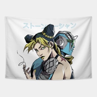 Jolyne & Stone Free Tapestry