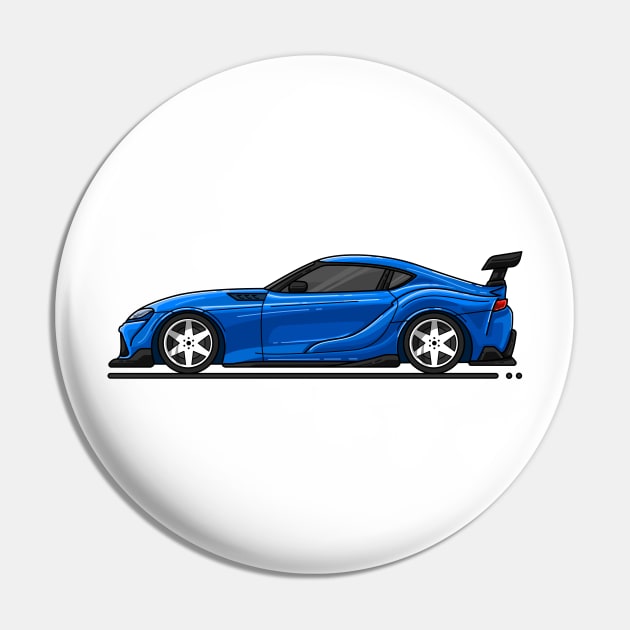 blue super car Pin by garistipis