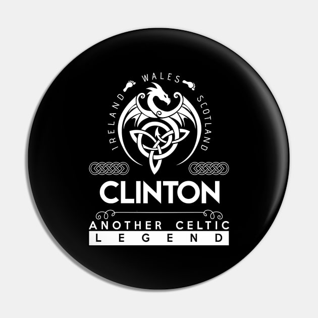 Clinton Name T Shirt -  Team Clinton Lifetime Member Legend Name Gift Item Tee Pin by yalytkinyq