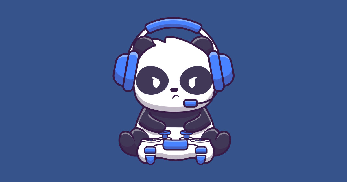 Cute Panda Gaming Panda Mug Teepublic 