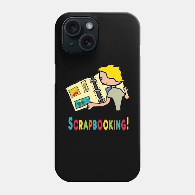 Scrapbooking Phone Case by Mark Ewbie