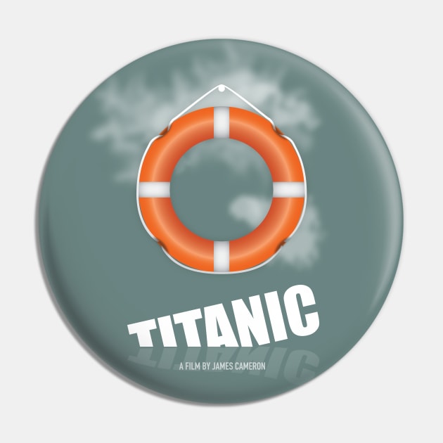 Titanic - Alternative Movie Poster Pin by MoviePosterBoy