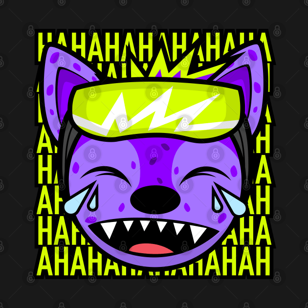 LAUGHING HYPER HYENA by MOULE