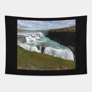 Waterfall in Iceland Tapestry