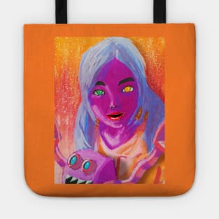 violet kesha painting Tote