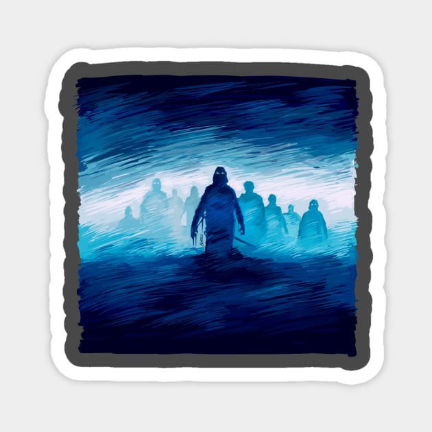 The Fog Illustration by Burro Magnet by burrotees