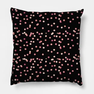 Mixed rose gold glitter Pillow