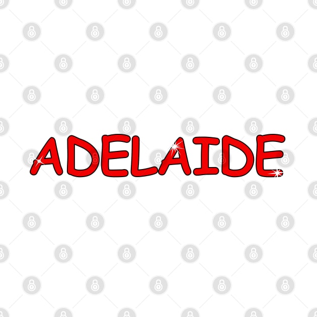 Adelaide name. Personalized gift for birthday your friend. by grafinya