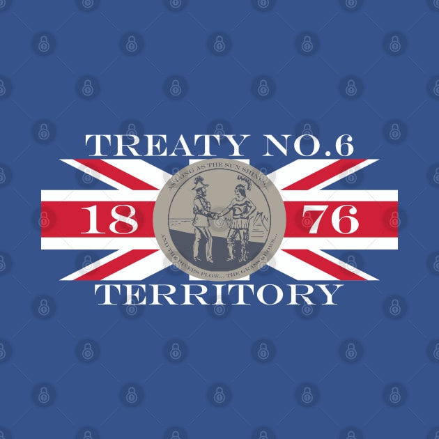 Treaty Six First Nations Flag by PK Halford