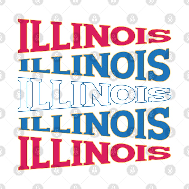 TEXT ART USA ILLINOIS by LAVA-ROMA-NOVA