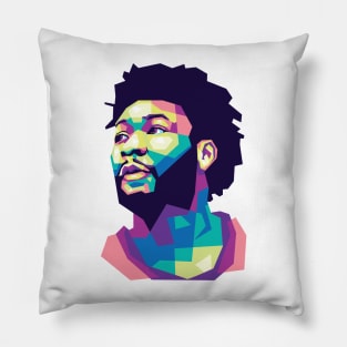 Marcus Smart Basketball Paper Poster Celtics Pillow