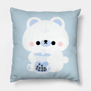 Polar Bear Boba Pillow