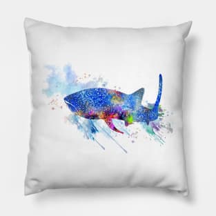 Blue Whale shark Pillow