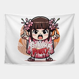 Cherry Blossom -  Sakura Party Tapestry