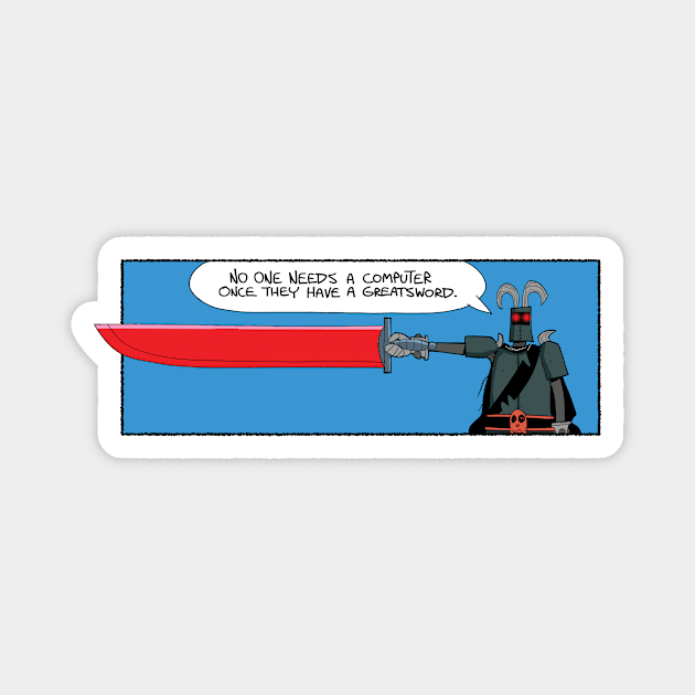 You need a greatsword Magnet by Slack Wyrm