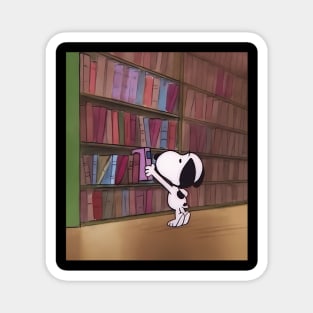 𝗦𝗻𝗼𝗼𝗽𝘆 finding a Book Magnet