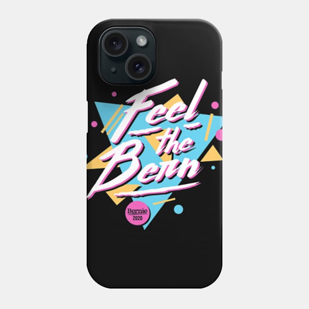 Feel The Bern - Retro Style Phone Case by deadright