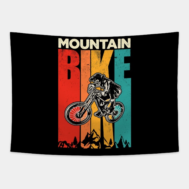 Vintage Mountain Bike Tapestry by RichyTor