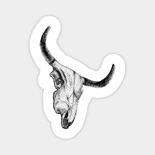 Longhorn Skull Magnet