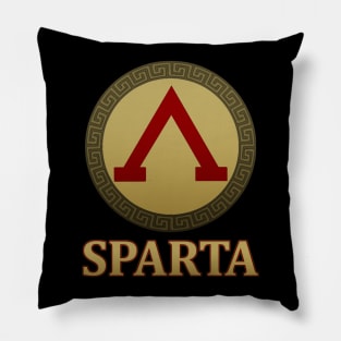 Sparta Shield Pillow