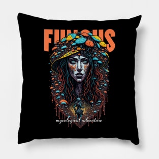 FUNGUS FUNGI MUSHROOMS ADVENTURE Pillow