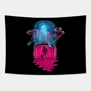 Neo-Tokyo Pill Tapestry