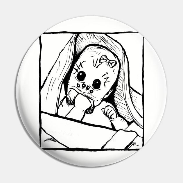 Spiderbaby Pin by thejodylinn