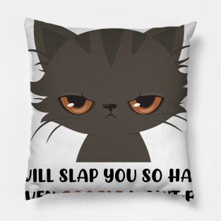 Piss Me Off Cat Pillow