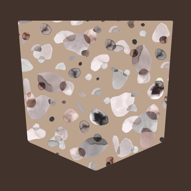 Pocket - terrazzo terracota by ninoladesign