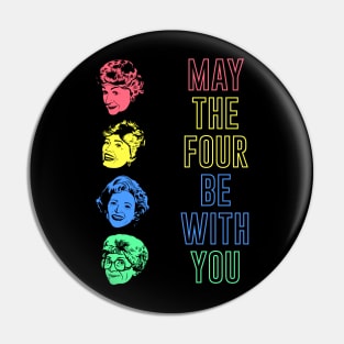 Four Girl of Color Pin