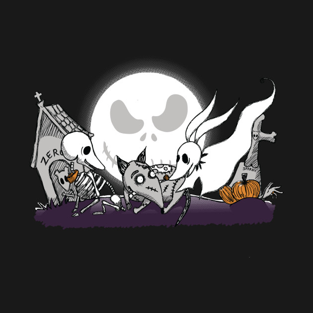 Disover Halloween's Best Friends - Nightmare Before Christmas - T-Shirt