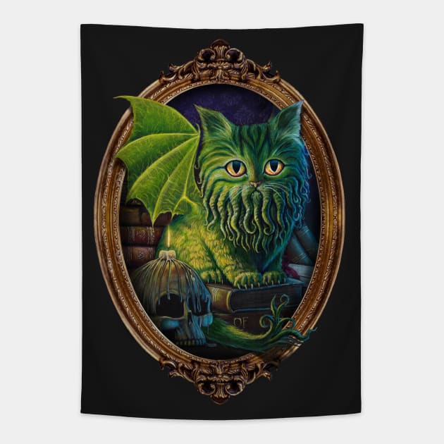 CATHULHU Tapestry by MoniWolf