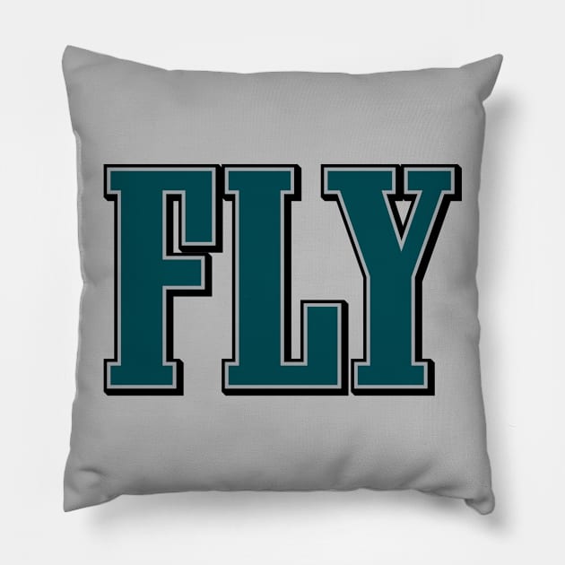 Fly 1 Pillow by Center City Threads