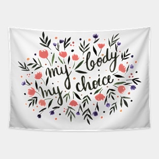 My body, my choice retro Tapestry