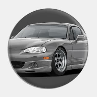 Mx-5 / Miata NB illustration Pin