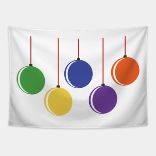 Christmas Ornaments Tapestry