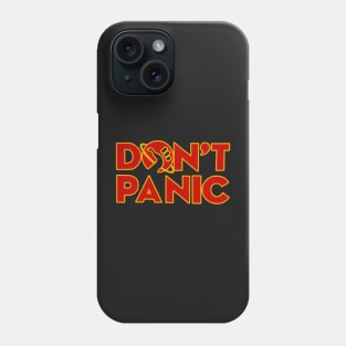 Don't panic The Hitchhiker's Guide to the Galaxy Phone Case