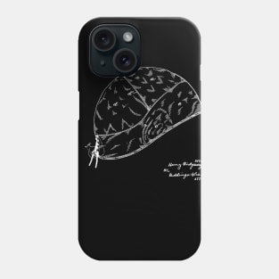 Water polo cap Vintage Patent Drawing Phone Case